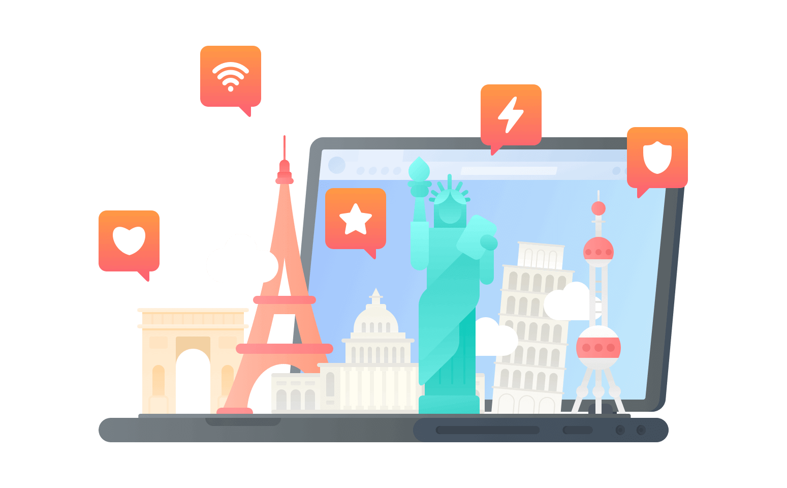 在帕劳连接到中国的加速器 - 大陆VPN